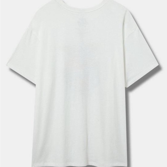 Bon Jovi Relaxed Fit Cotton Boxy Tee Size 2 - Picture 4 of 5